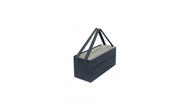 Kirjatarvete kott Leitz Fabric Hot Desking Work Bag, hall, 465 x 210 x 200 mm