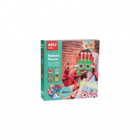 Mängukomplekt Apli Kaunista Mask, kleepsud