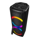 Speaker SVEN PS-710, black (100W, TWS, Bluetooth, FM, USB, microSD, LED-display, 4400mA*h)