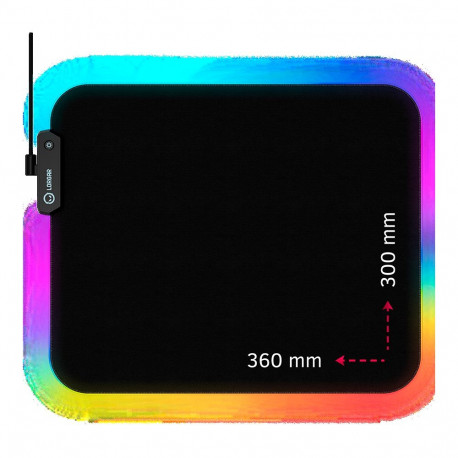 LORGAR Gaming Mouse Pad Steller 913 RGB Black