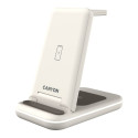 CANYON WS-304, Foldable 3in1 Wireless charger, with touch button for Running water light, Input 9V/2