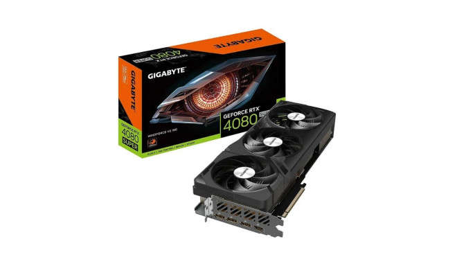 Graphics Card|GIGABYTE|NVIDIA GeForce RTX 4080 SUPER|16 GB|GDDR6X|256 bit|PCIE 4.0 16x|GPU 2550 MHz|