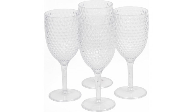 Cambridge CM07655EU7 Fete Diamond 4pcs wine glass set clear