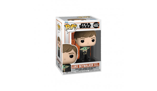 FUNKO POP! Vinyl: Фигурка: The Mandalorian - Luke Skywalker w/Child