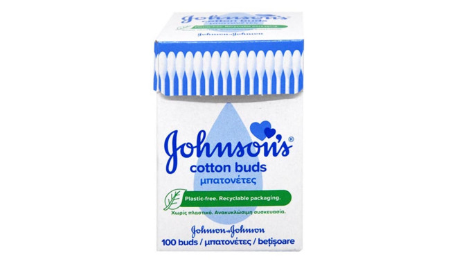 JOHNSONS COTTON BASTONCILLOS PACK 100UN