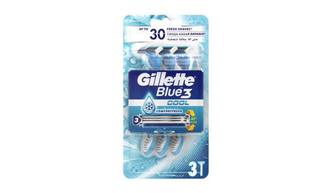 GILLETTE BLUE3 COOL COMFORT FRESH CUCHILLAS PACK 3UN