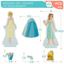 Figuurikesed Princesses Disney 45 Tükid, osad 4 Ühikut 9 x 20,5 x 1,2 cm