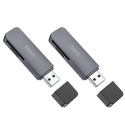 HOCO card reader USB A 2.0 HB45 metal gray