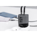 Forcell F-Energy Travel Charger with USB C and USB A sockets - 4A 45W with PD and Quick Charge 4.0 f