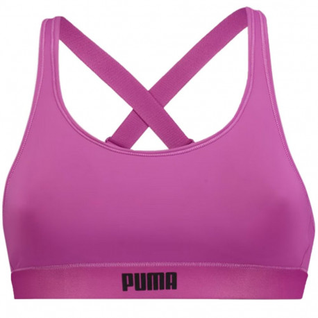 Stanik sportowy Puma fioletowy 938315 02 L