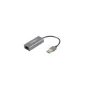 Natec Ethernet Adapter, Cricket USB 3.0, USB 3.0 to RJ45, Black