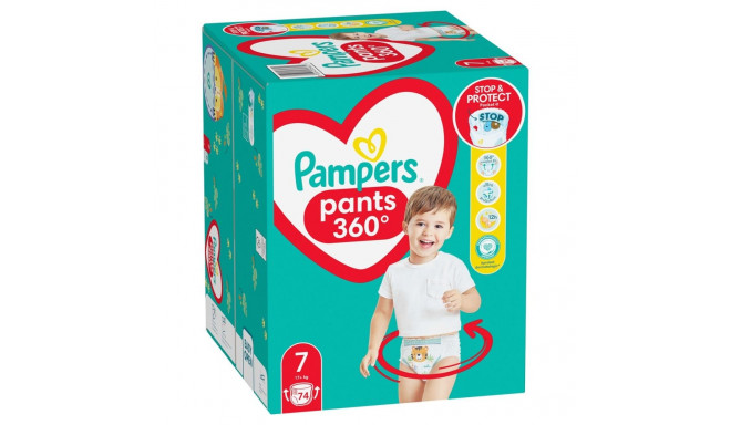 Pampers Pants Boy/Girl 7 74 pc(s)