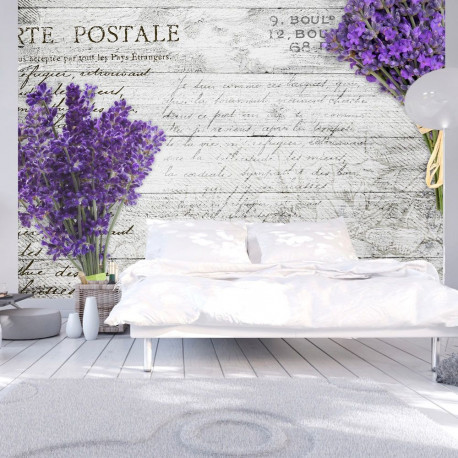 Fototapeet - Lavender postcard - 200x140