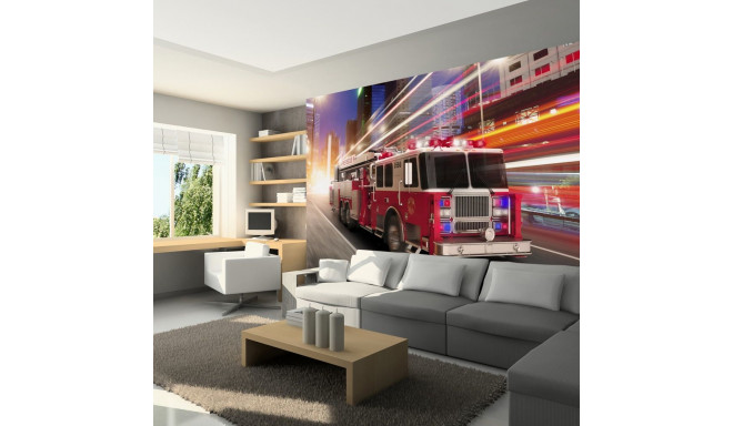 Fototapeet - Fire truck - 300x210