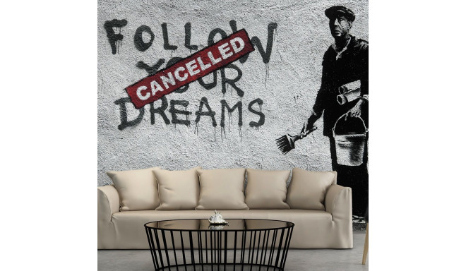 Fototapeet - Dreams Cancelled (Banksy) - 300x210