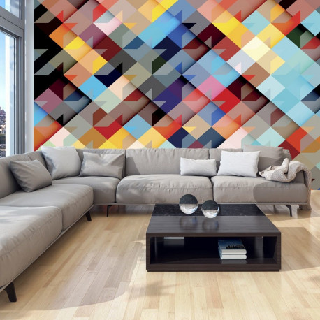 Fototapeet - Colour Patchwork - 400x280