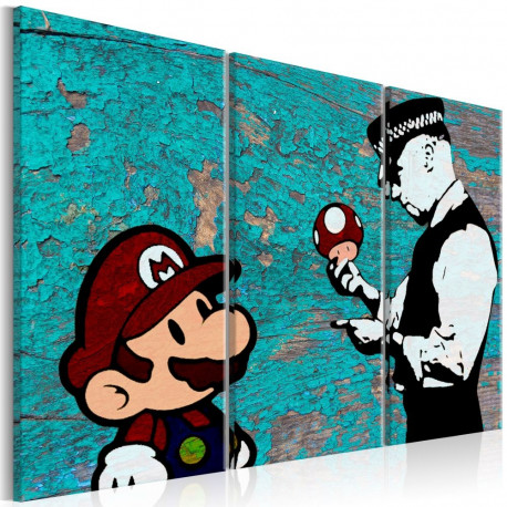 Seinapilt - Banksy: Cracked Paint - 120x80