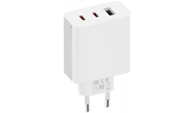 Xiaomi USB laadija + kaabel 67W GaN 2xUSB-C + USB-A