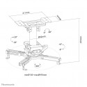 NEOMOUNTS BY NEWSTAR PROJECTOR CEILING MOUNT