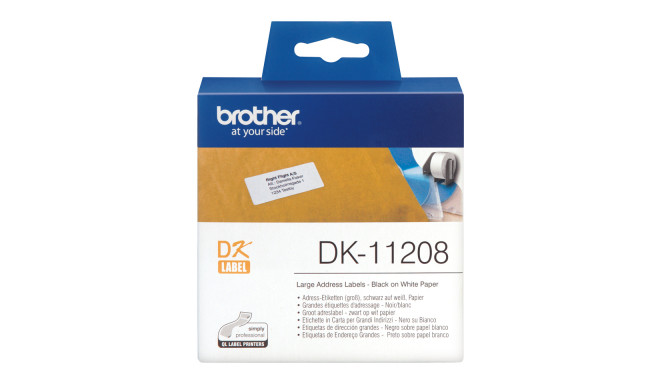 BROTHER DK11208 LARGE ADDRESS LABELS