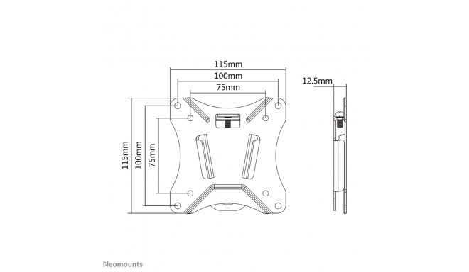 NEOMOUNTS FLAT SCREEN WALL MOUNT (FIXED)