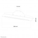 NEOMOUNTS BY NEWSTAR KEYBOARD- & MOUSE HOLDER (WIDTH: 50 CM) VESA 75X75