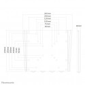 NEWSTAR FLAT SCREEN WALL MOUNT (FIXED, ULTRATHIN) 10-40" SILVER
