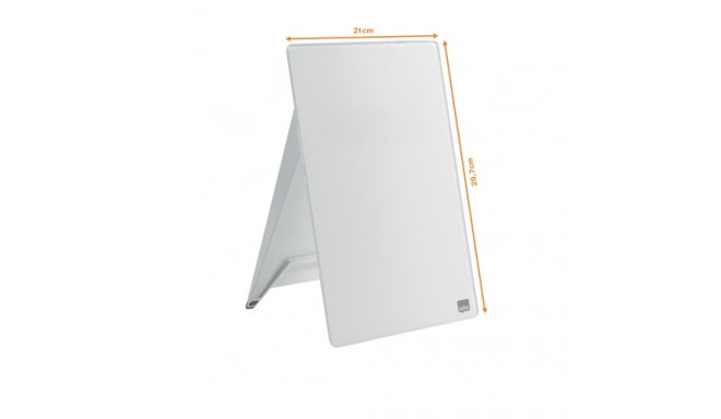 Klaasist lauatahvel Nobo Brilliant White 22x30cm