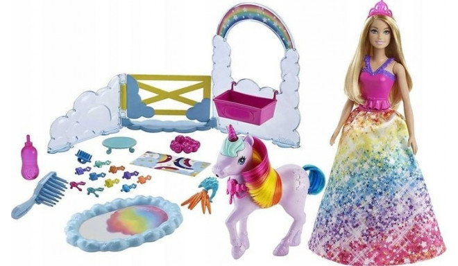 Barbie Mattel Dreamtopia Doll - Princess and Unicorn (GTG01)