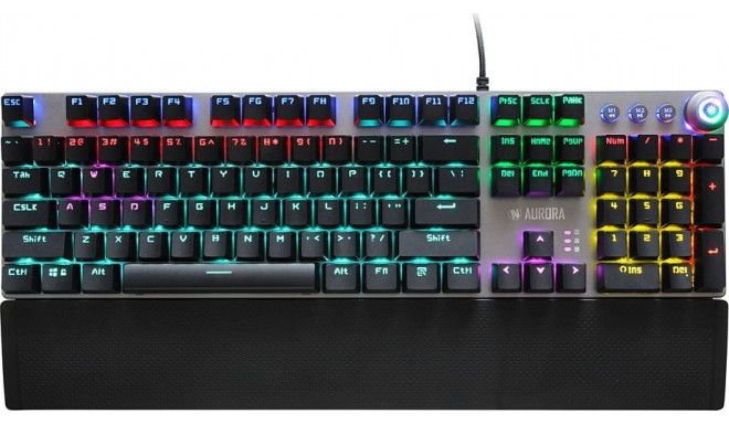 iBOX Aurora K-3 LED KRGD Brown Switch Keyboard (ikgmk3)