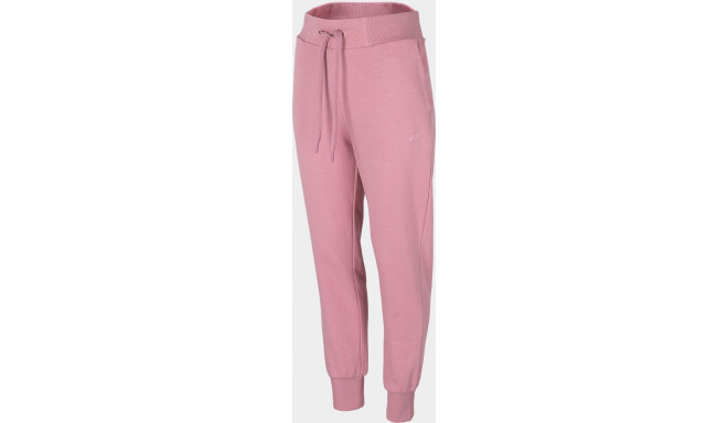 4f Women's trousers H4Z22-SPDD350 Light pink, size M