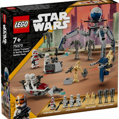LEGO Star Wars 75372 Clone Trooper & Battle Droid Battle Pack