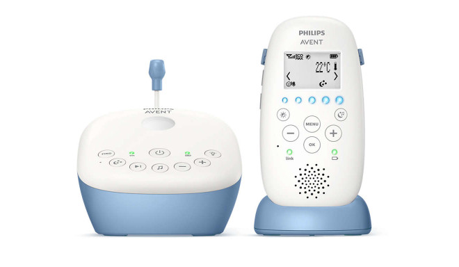 Philips AVENT SCD735/52 babyphone DECT babyphone Blue, White