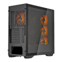 COUGAR | Uniface RGB Black | PC Case | Mid Tower / Mesh Front Panel / 4 x 120mm ARGB Fans / TG Left 