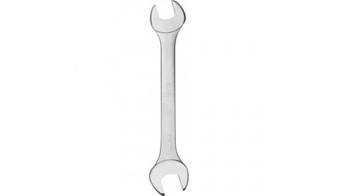 Double open wrench 25x28mm, CrV, DIN3110