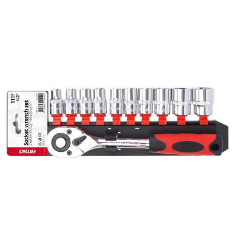 Padrunvõtmete kompl 11 osa 1/2" 10-24mm