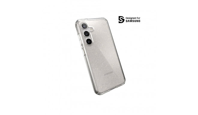 Speck Presidio Lux Glitter - Etui Samsung Galaxy S24 (Clear / Gold Glitter)