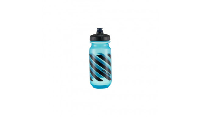 Joogipudel GIANT DOUBLESPRING 600ML Transparent Blue/Black, läbipaistev-sinine-must