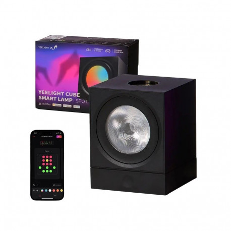 Mängu valguspaneel YEELIGHT SMART CUBE LIGHT SPOT alus (YLFWD-0008) Must