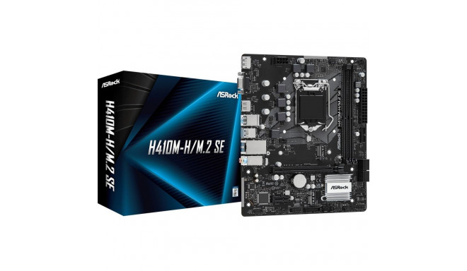 Asrock H410M-H/M.2 SE emaplaat