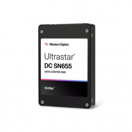 Western Digital pooljuhtketas Ultrastar DC SN655 U.3 15.4TB PCI Express 4.0 3D TLC NAND NVMe ISE (0T