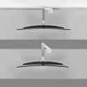 "Tischhalterung für Curved-Ultra-Wide-Bildschirme (17""-49"") max. 18kg - vollbeweglich- Neomounts W
