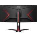 "86cm/34'' (3440x1440) AOC CU34G2X/BK Gaming 21:9 1ms 144Hz 2xHDMI DisplayPort VESA WQHD Black"