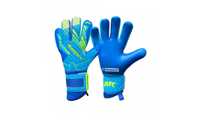 4Keepers Soft Azur NC Goalkeeper Gloves M S929237 (11)