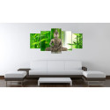 Seinapilt - Contemplating Buddha - 100x50