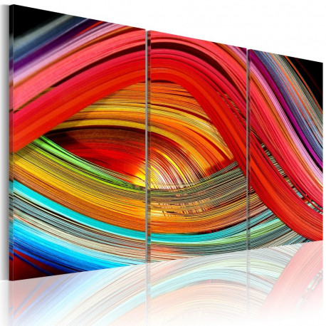 Seinapilt - An abstract rainbow - 60x40