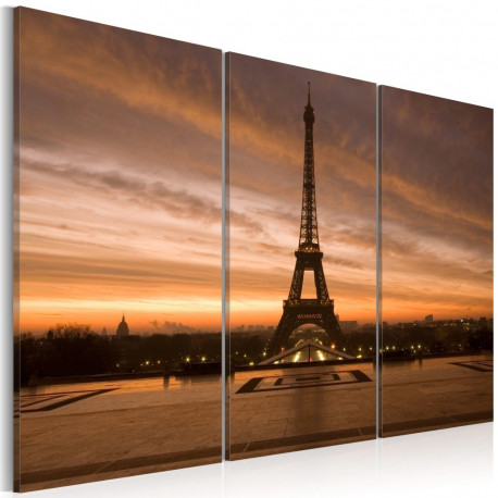 Seinapilt - Eiffel Tower at dusk - 90x60