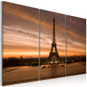 Seinapilt - Eiffel Tower at dusk - 60x40
