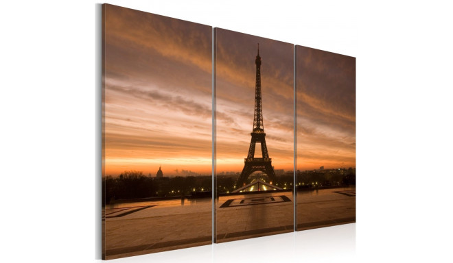 Seinapilt - Eiffel Tower at dusk - 60x40