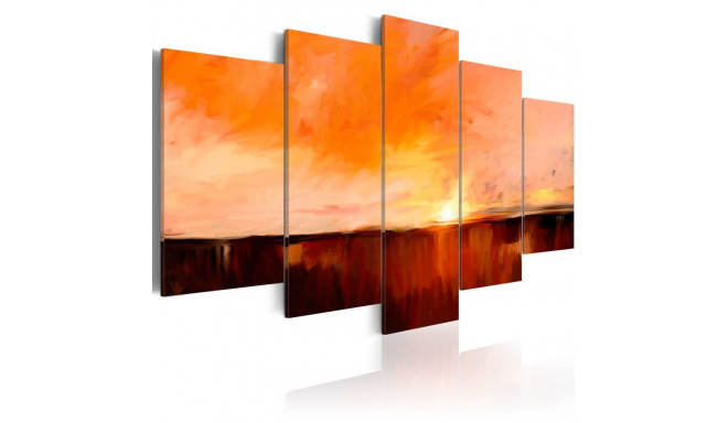 Seinapilt - August heat - 100x50